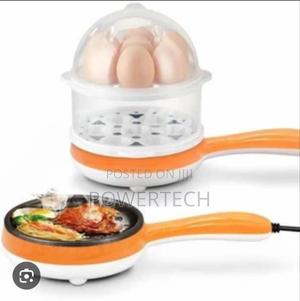 Electric 2in1 Multifunctional Magic Pot 2 Layer 14pc Egg Boiler - thumbnail 2