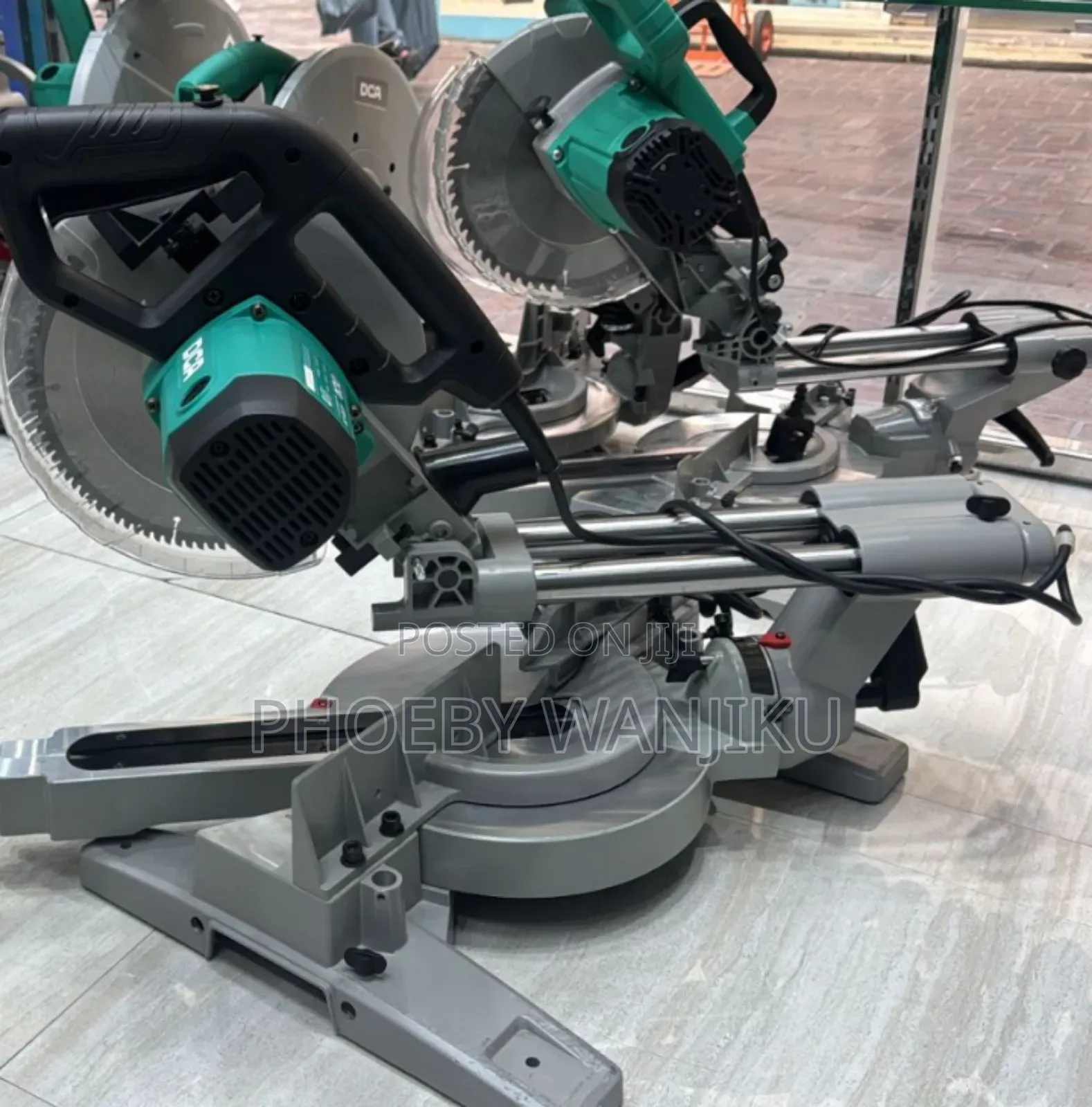 Ideal (Dca)Professional Sliding Miter Machine *With Blades*