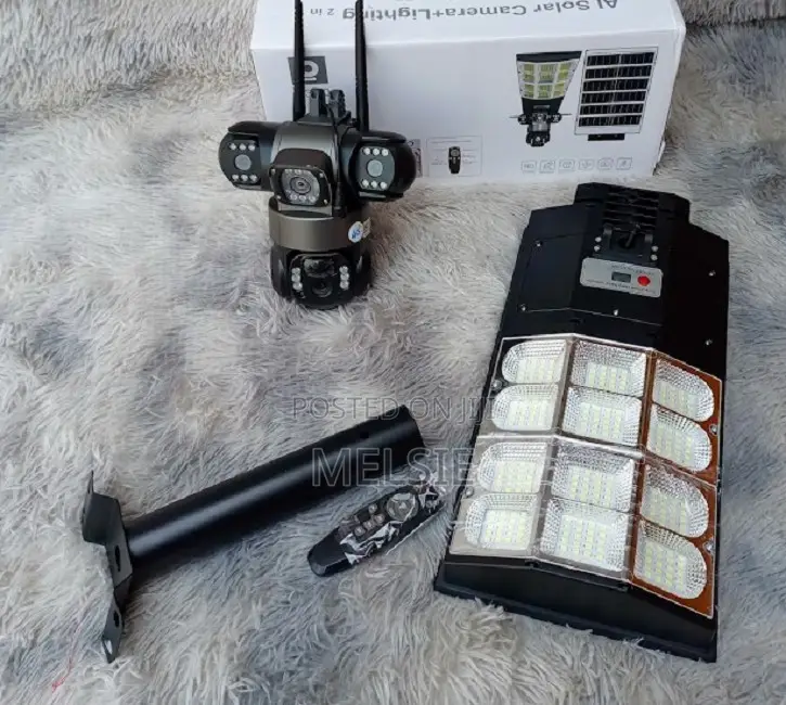 Solar Light V380 Pro 4g Outdoor 2 in 1 Solar Street Light . . . . . .