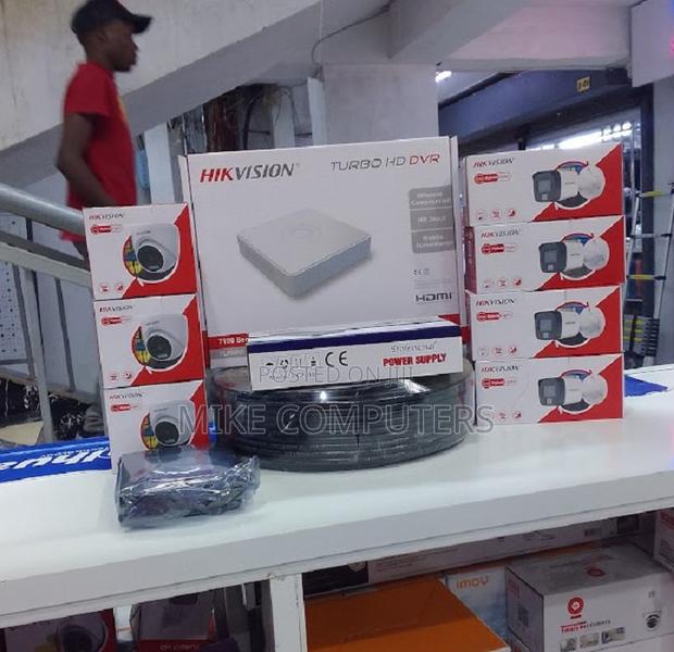 Hikvision 4 Channel Cameras Full Hd 2mp Colourvu CCTV Kit - main view