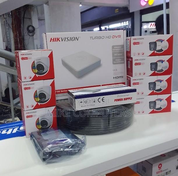 Hikvision 4 Channel Complete Full Color CCTV
