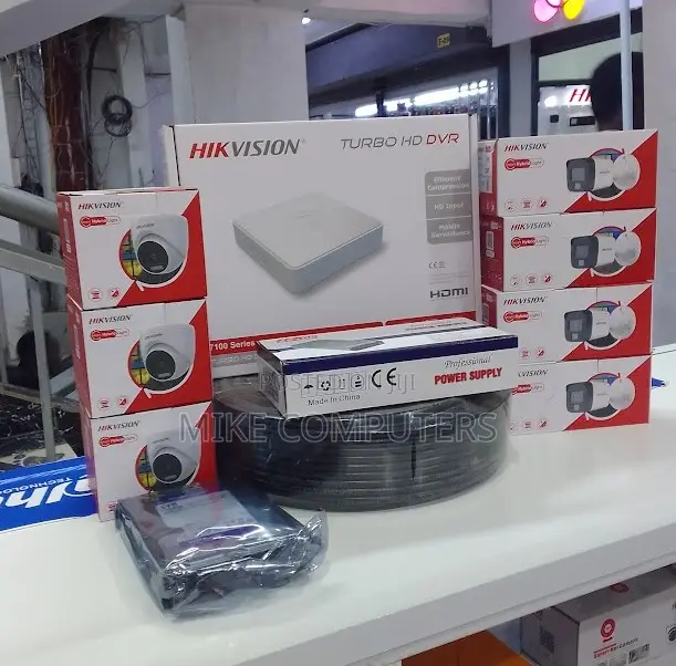 Hikvision 4 Channel Complete Full Color CCTV