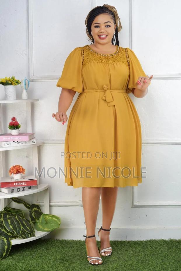 Mustard Yellow Shift Dress