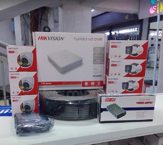 Hikvision CCTV 2mp Colorvu 4 CCTV Cameras Full Kit