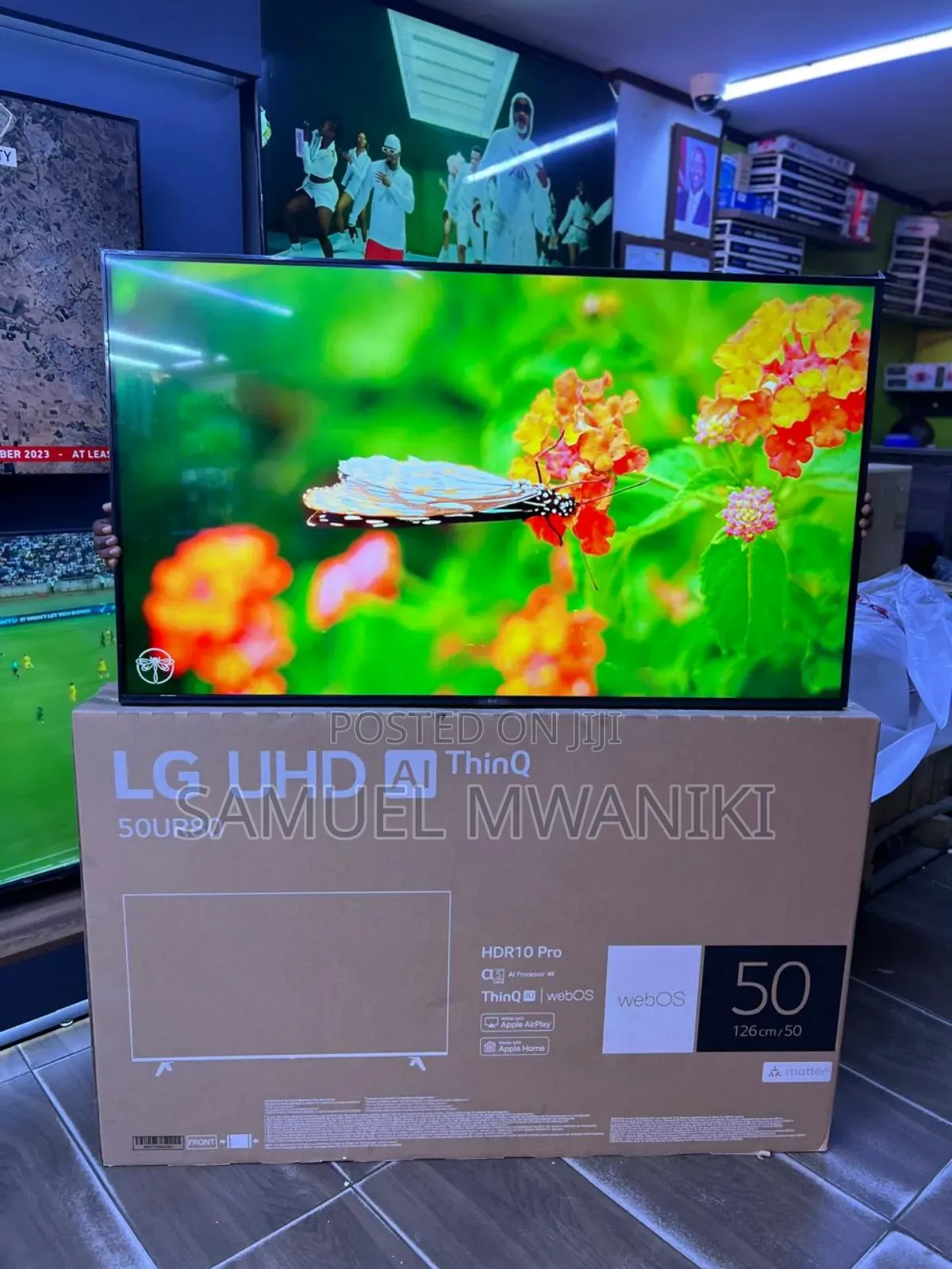 Lg 50′′ Ut80 Smart Webos Ai Thinkq Uhd Tv Latest Model