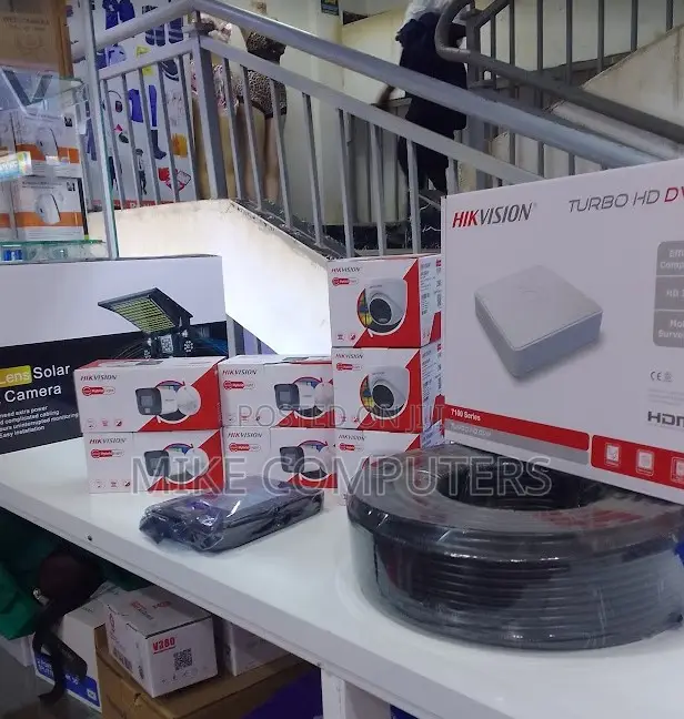 Hikvision 8 Colored 1080px CCTV Camera Full Kit