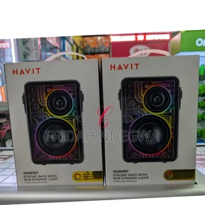 Havit Sk861bt Strong Bass With RGB Dynamic Light Wireless Speaker