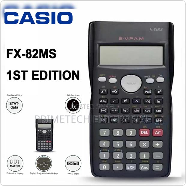 Casio Fx 82 Ms First Edition Calculator - main view