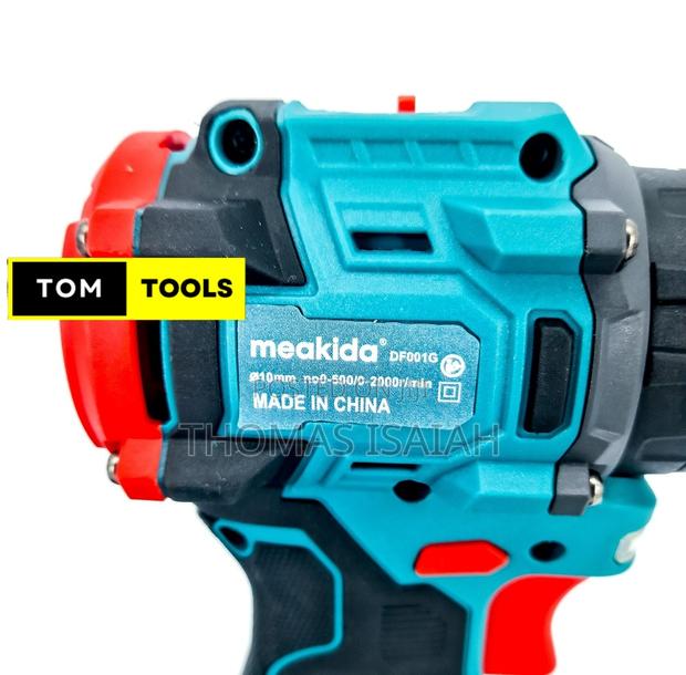 Meakida Df001g Powerful 198vmax Brushless Cordless Impact Drill Kit - thumbnail 3