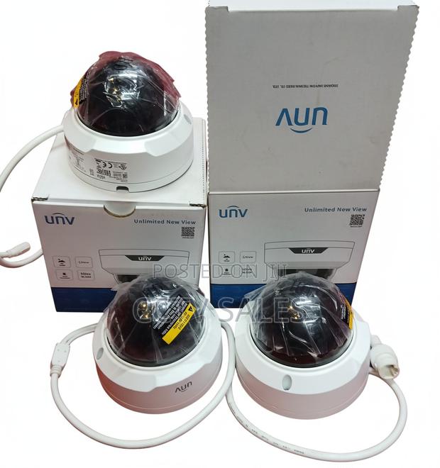 Weatherproof Design Uniview CCTV Camera With Alarm