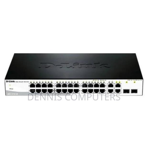 D-Link Des-1210-28p 24-Port Fast Ethernet Poe Switch - thumbnail 2