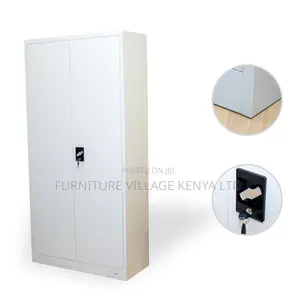 Office Cabinets: Double Door Steel Office Cabinet With 05 Shelves