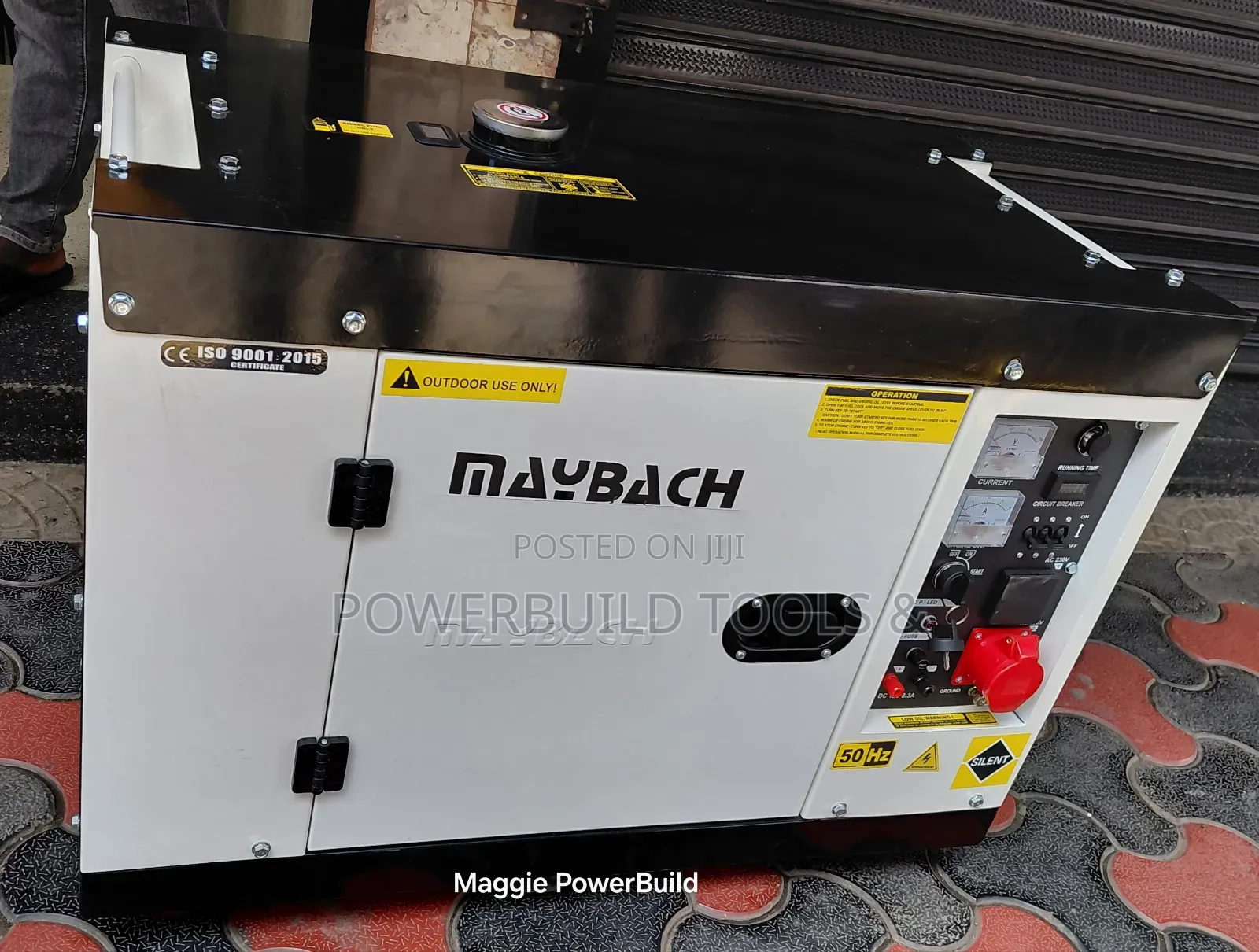 Maybach 12.5kva Silent Diesel Generator Three Phase, Automatic