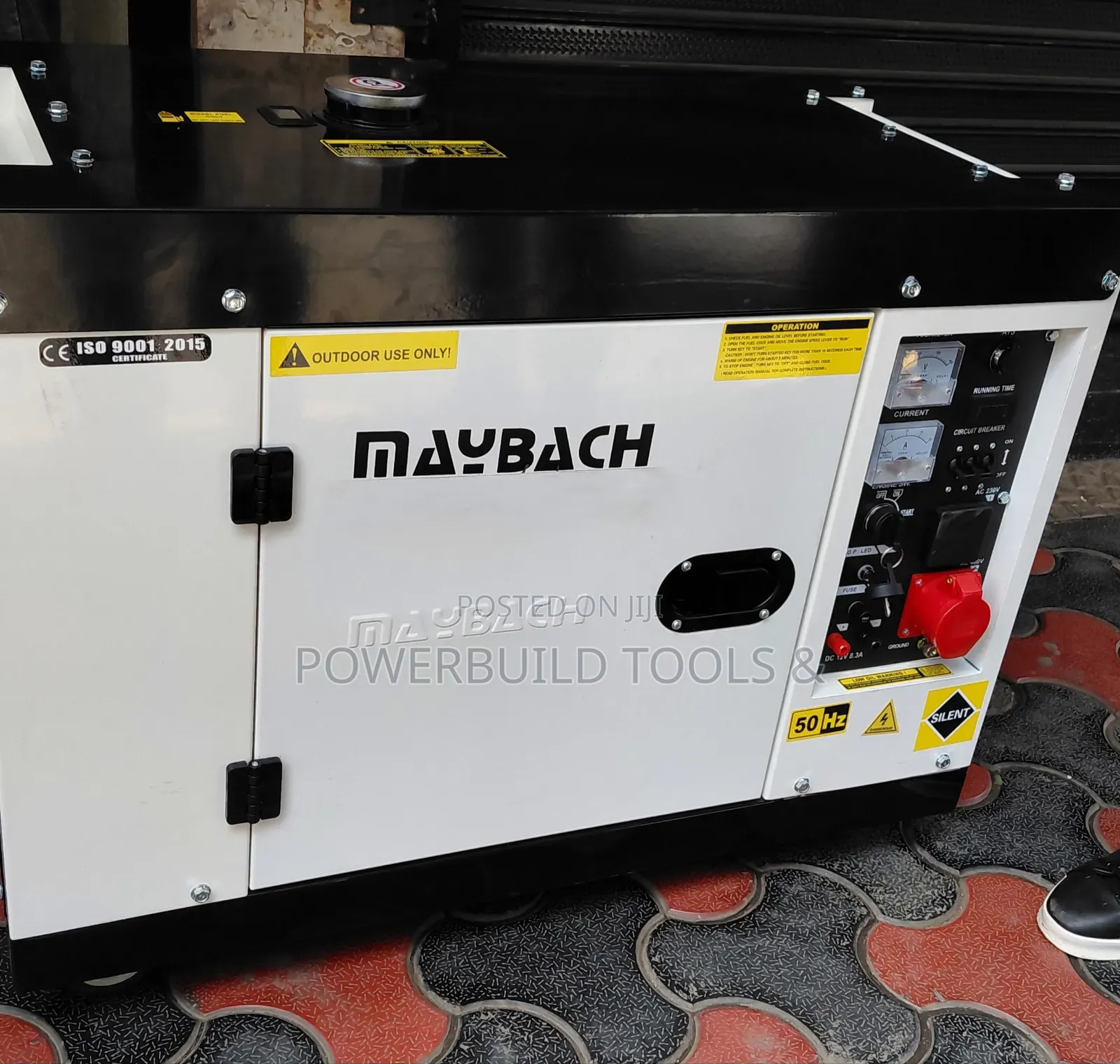 Maybach 12.5kva Silent Diesel Generator Three Phase, Automatic