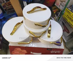 Selvel Leatherite 4pcs Hotpot Set