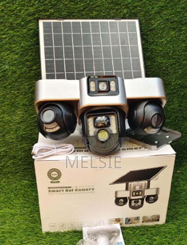 Triple Lens 4g Solar PTZ Camera , Triple Lens 4g Solar PTZ Camera