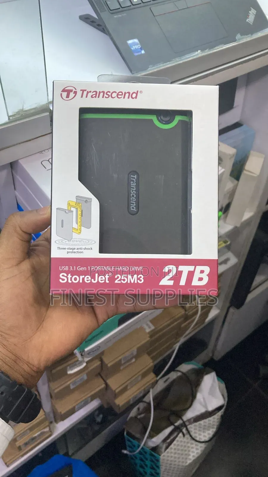 Transcend 2tb External Hard Disk Available at a Special Offer Today