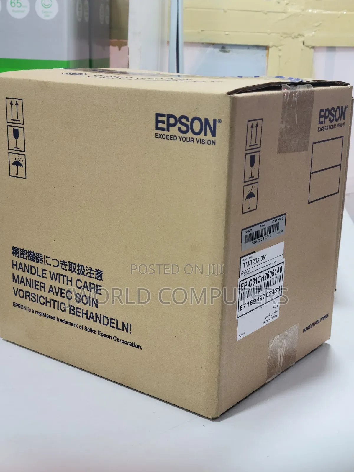 Epson Tm-T20x Pos Receipt Printer