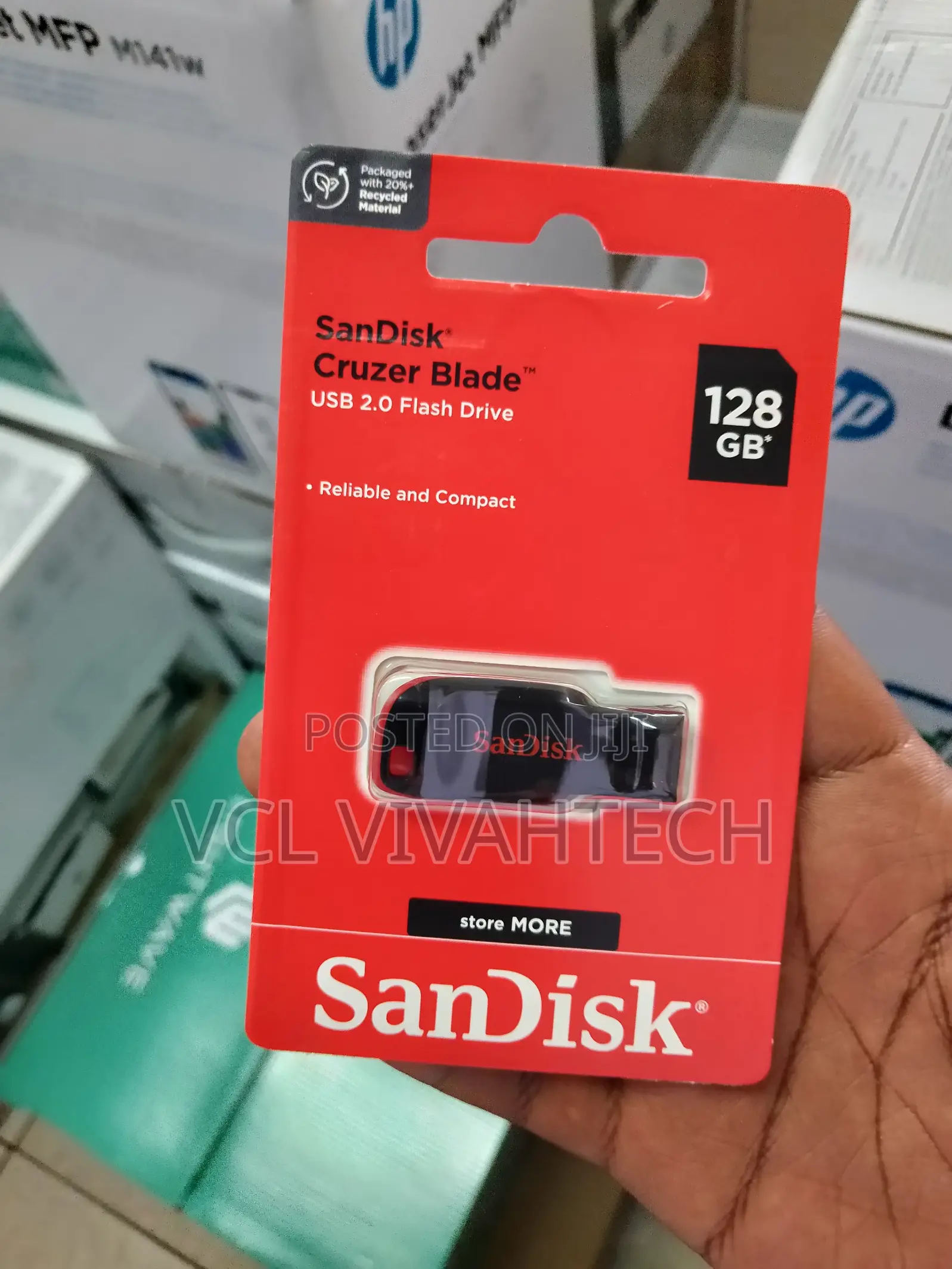 Sandisk Cruzer Blade Usb Flash Drive128gb