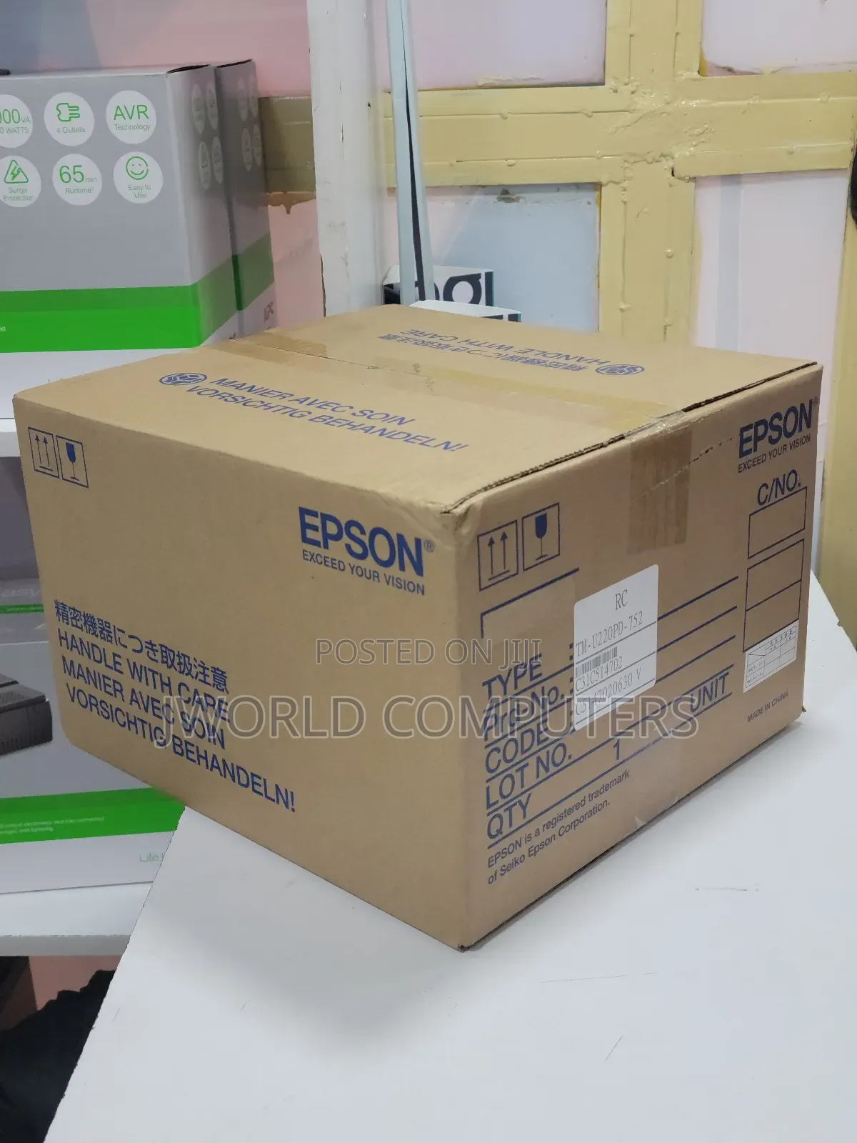 Epson Tm-U220pd Thermal Recept Printer