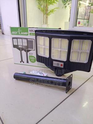 Jsot Js117 500w Solar Street Lamp With Metal Pole - thumbnail 2