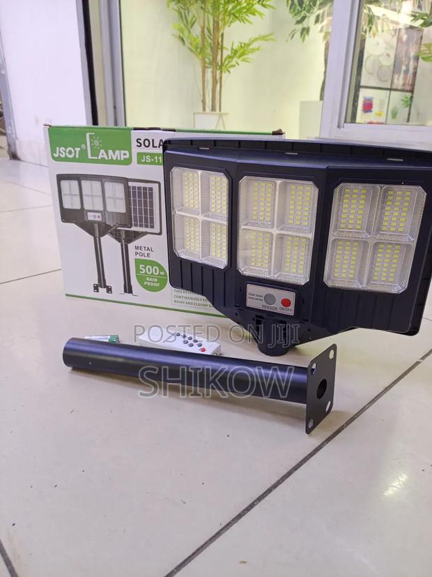 Jsot Js117 500w Solar Street Lamp With Metal Pole - main view