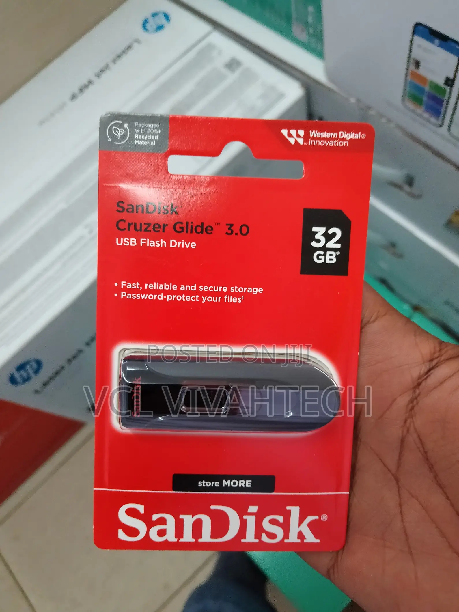 Sandisk Cruzer Glide Usb 3.0 32gb Flash Drive