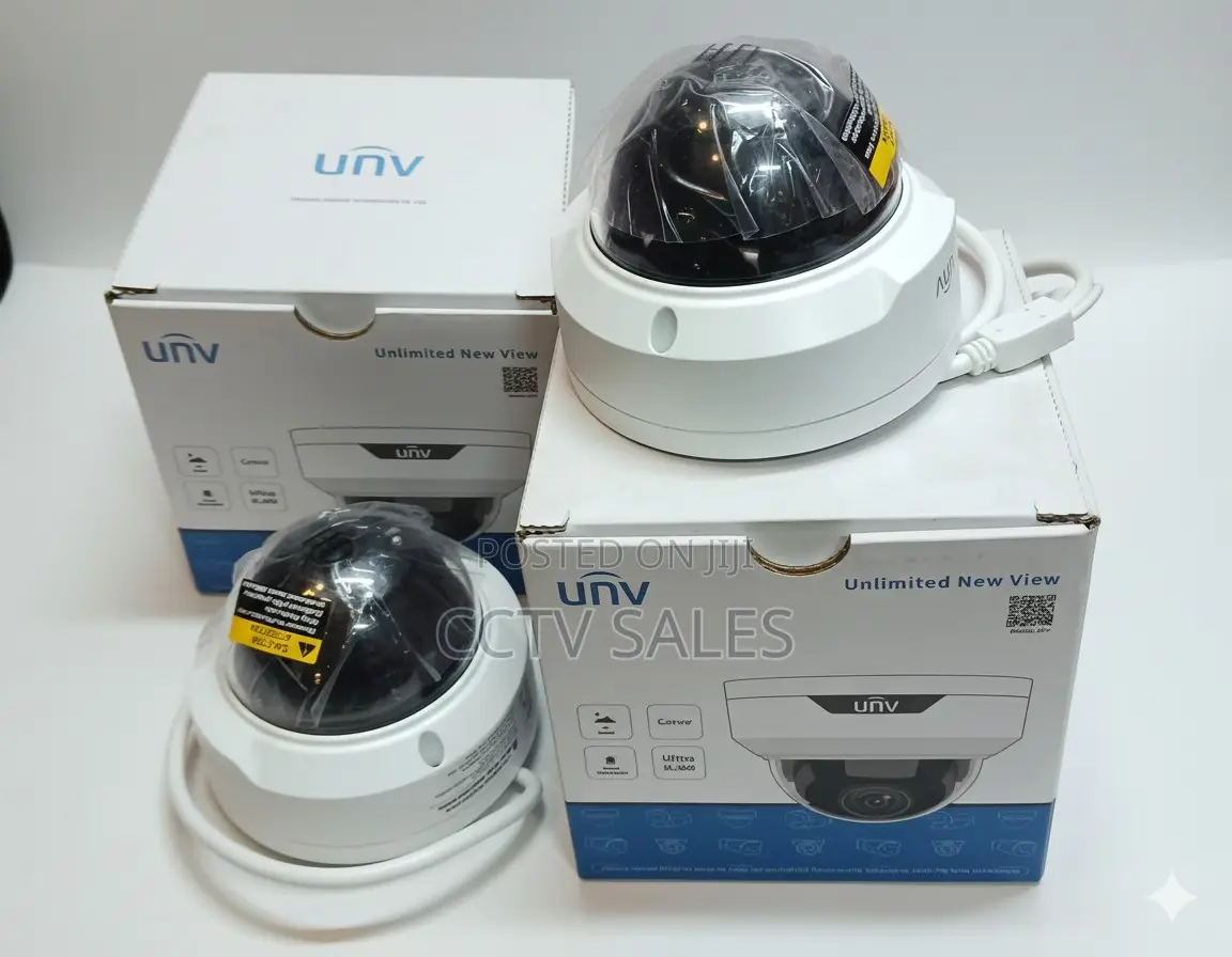 Onvif Black and White Uniview Dome CCTV Audio Camera