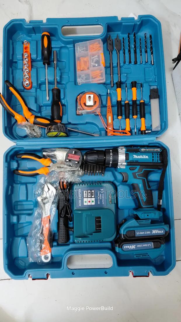 Makita Cordless Drill Complete Set 36v