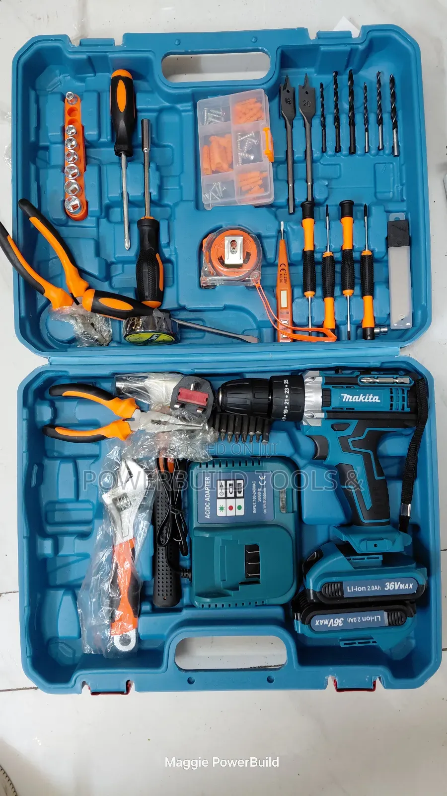 Makita Cordless Drill Complete Set 36v