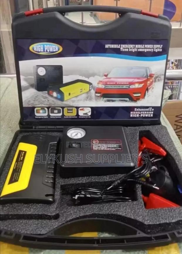 Portable Car Jump Starter Kit