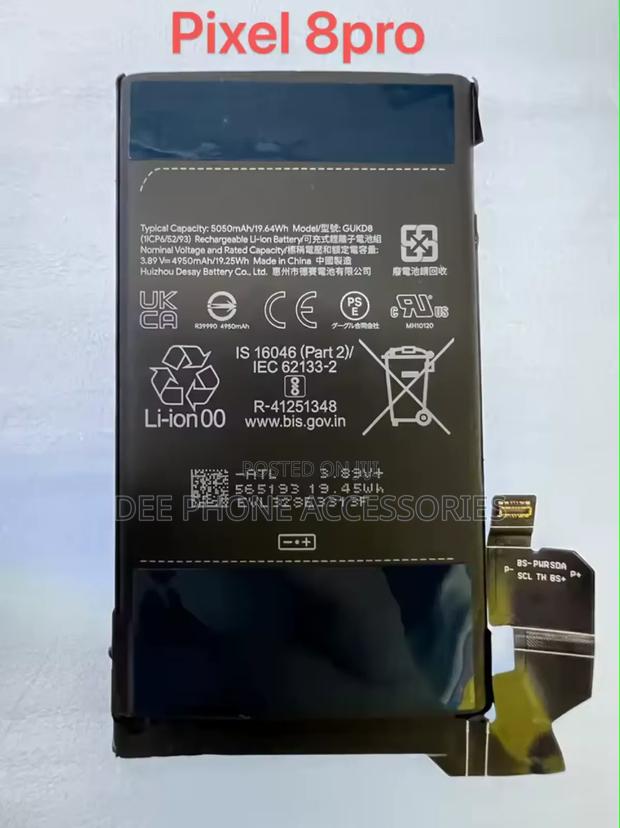 Google Pixel 8 Pro Replacement Battery - thumbnail 2