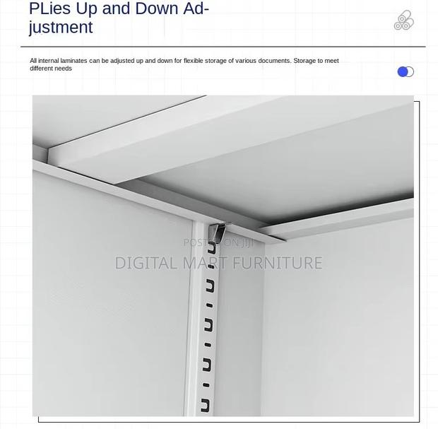 Office Cabinet: Four Door File Storage Unit - thumbnail 5