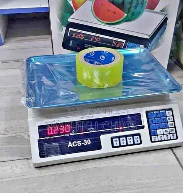 Digital Weighing Scale/Acs 30 Scale - main view