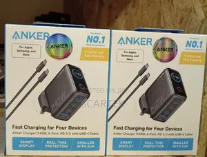 Anker Charger(140w,4-ports,Pd 3.1)With Usb-c Cable