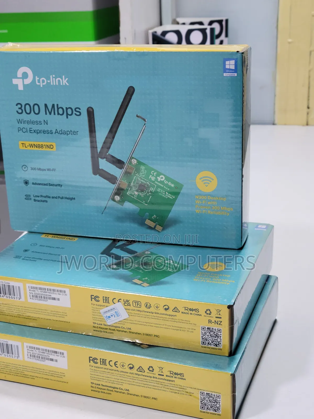 Tp-Link Tl-Wn881nd/ Pci Wireless Adapter/ Wn881nd Adapter