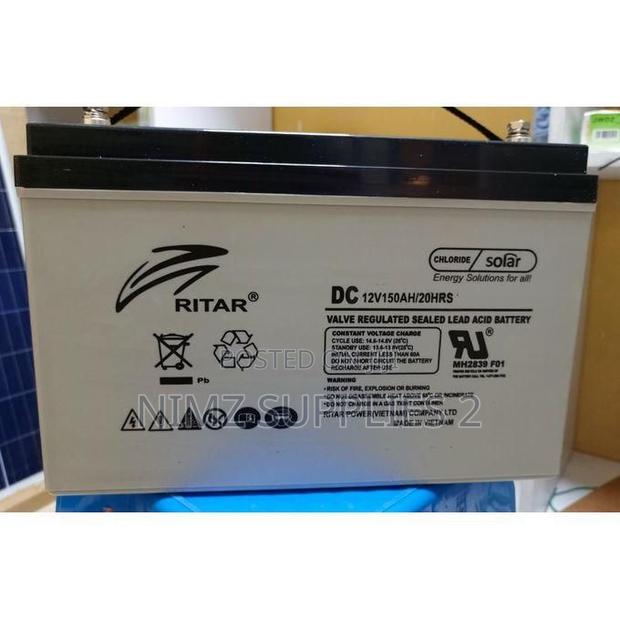 Ritar 150ah Solar Battery Special Offer Gel Maintenance Free