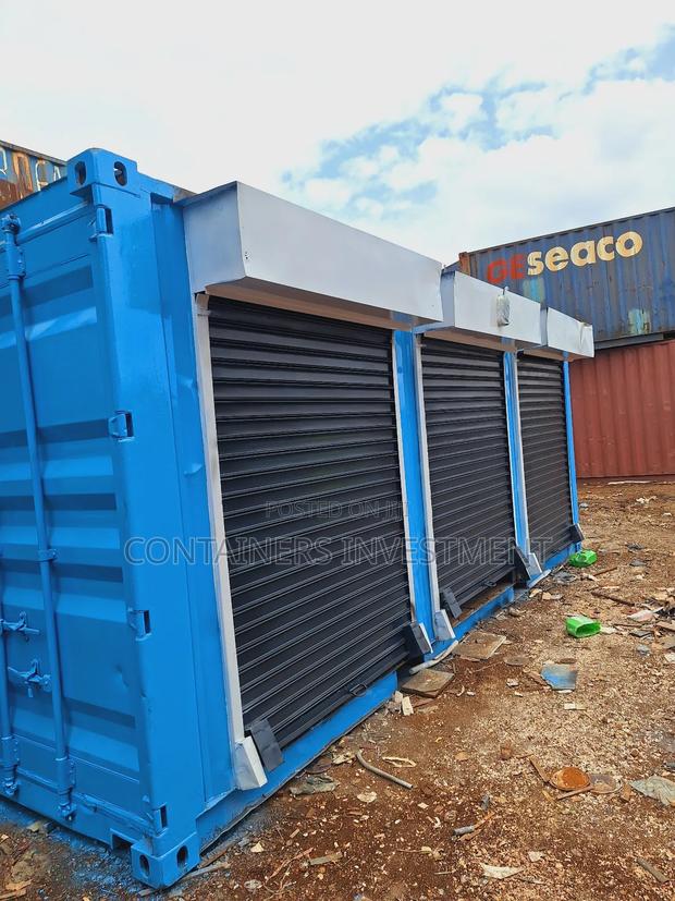 20ft Container Stalls- Durable Shipping Containers - main view