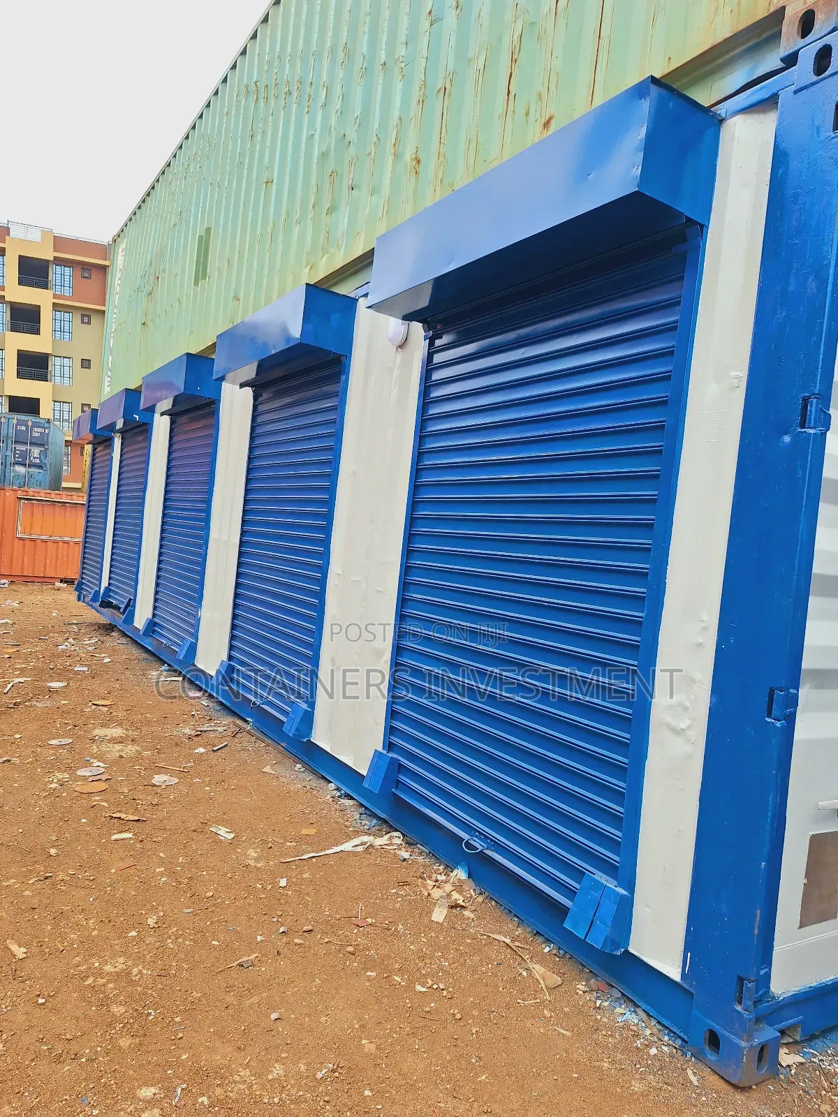 Your Business Can Start Instantly- Container Stalls Available