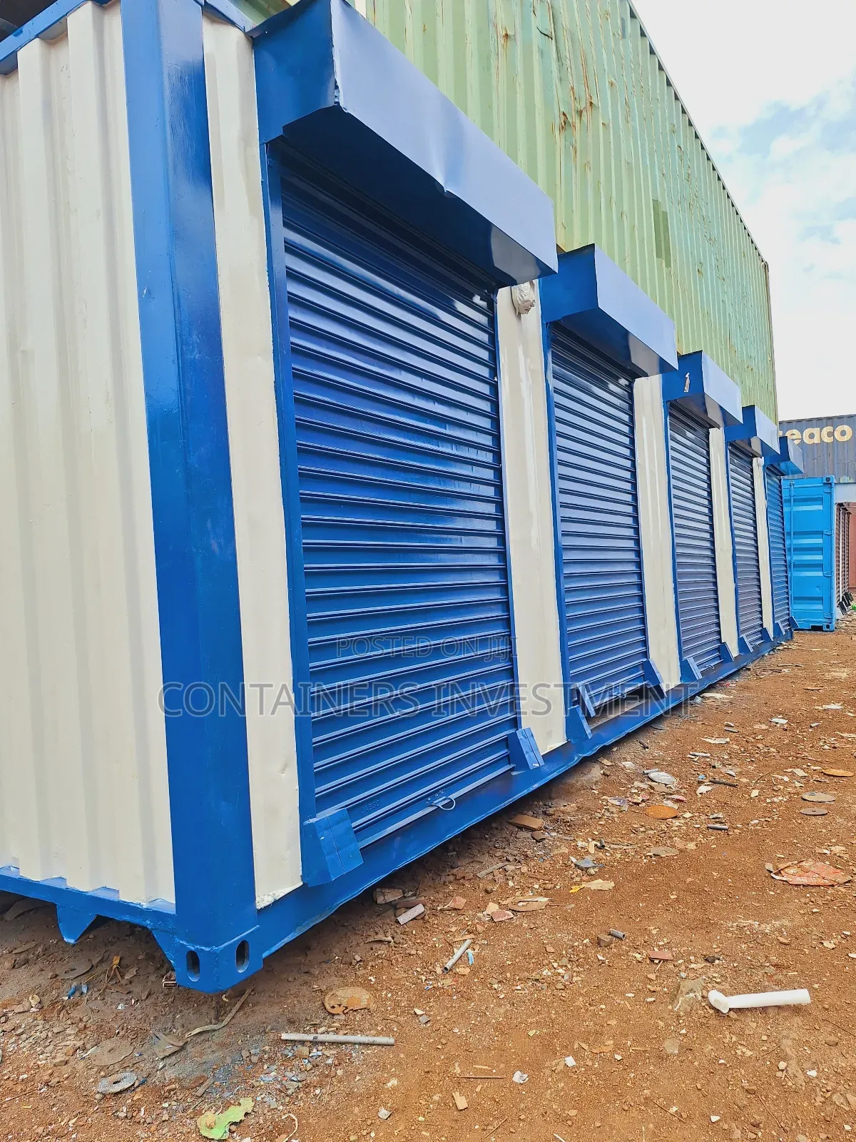 Your Business Can Start Instantly- Container Stalls Available
