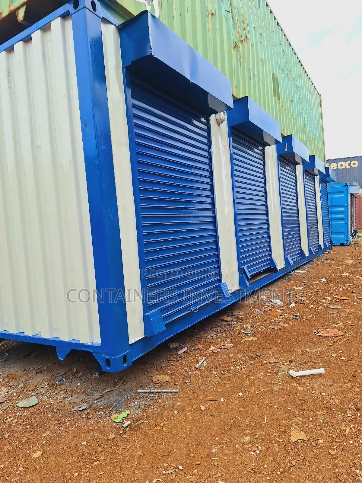 Your Business Can Start Instantly- Container Stalls Available