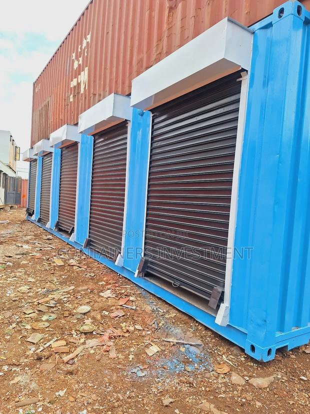 Instant Fix For Your Shops Need- 40ft Container Stalls Available - main view