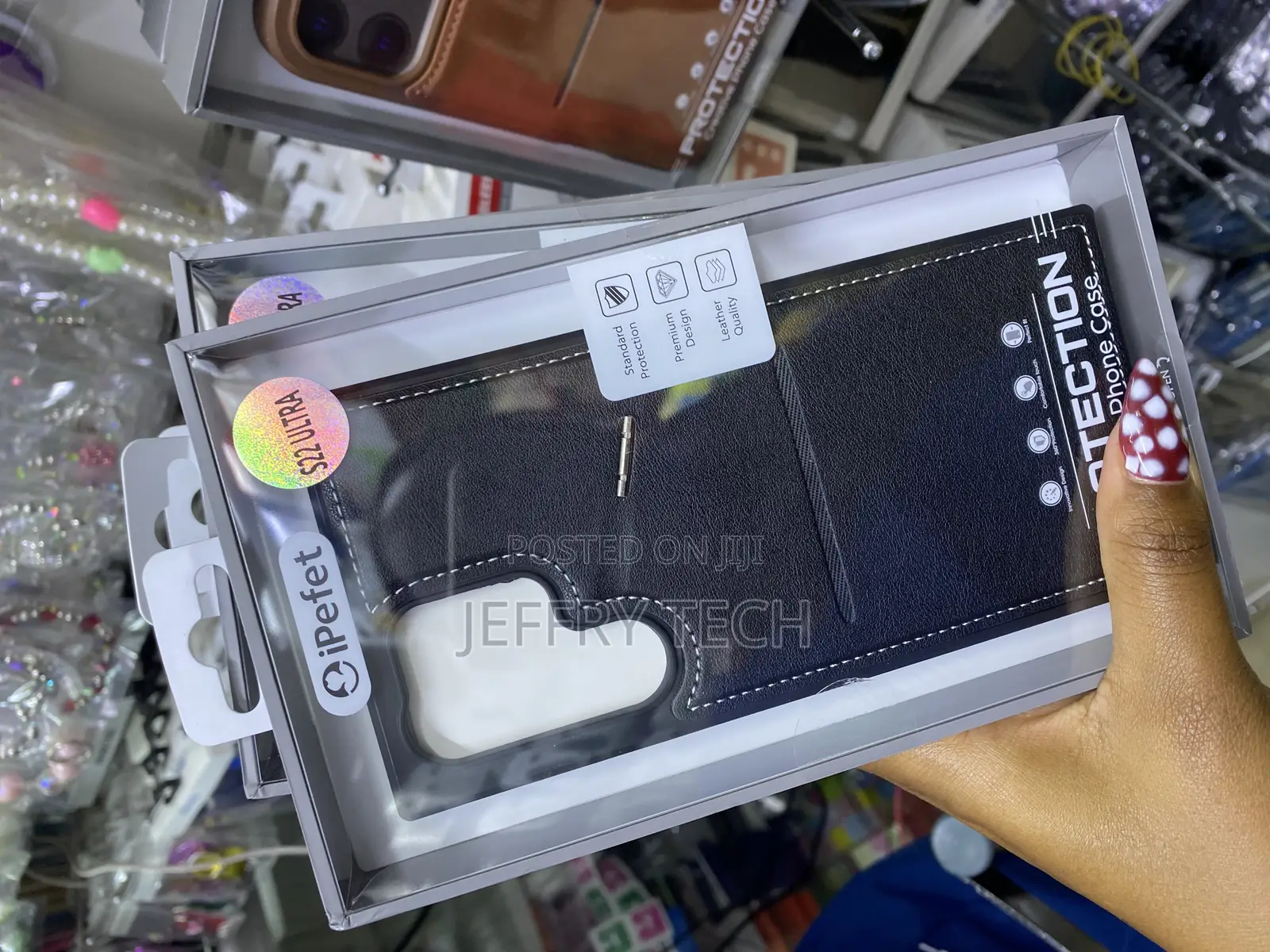 Mellow Samsung Galaxy S22 Ultra Magsafe Leather Case With Card Holder