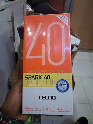 New Tecno Spark 40 256 GB Black