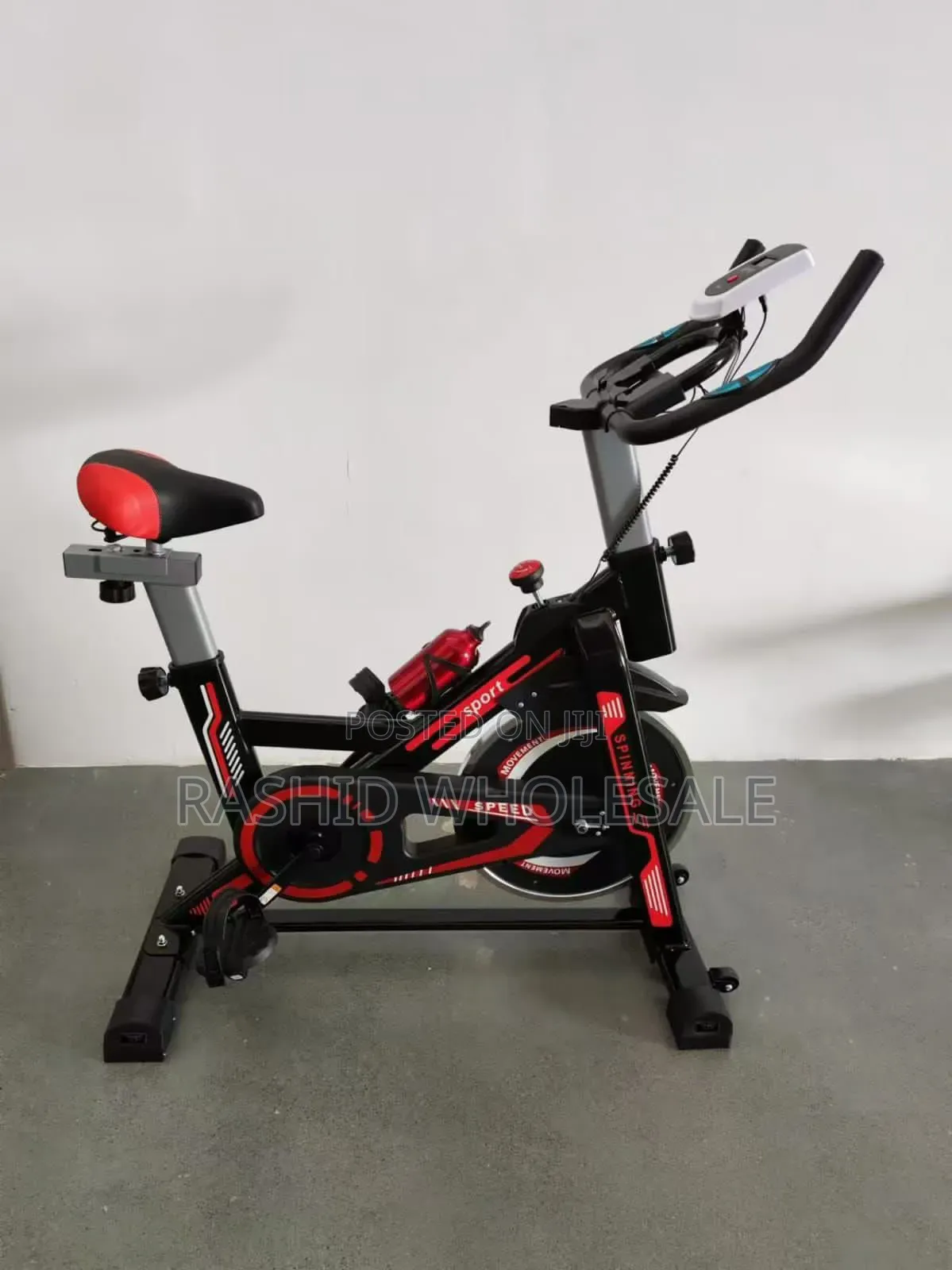 Spin Bike Red