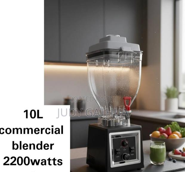 Comercial Blender 10l - main view