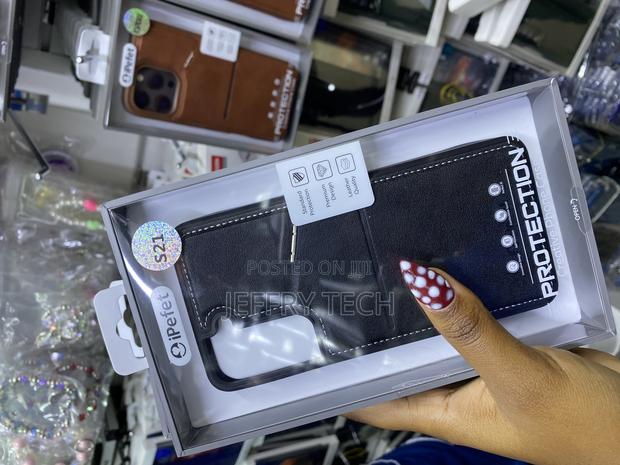 Misea Samsung Galaxy S21 Leather Wallet Case Magsafe Compatible - thumbnail 2