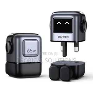 Ugreen Uno Robot 65w 3-Port Uno Robot Fast Charger