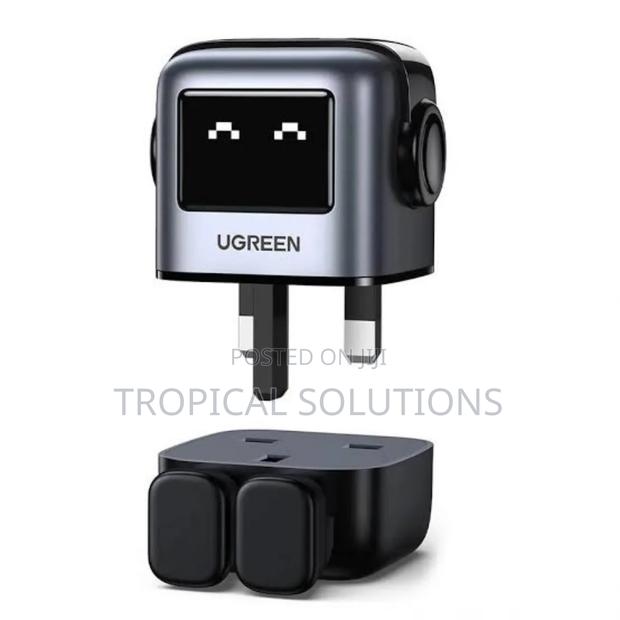 Ugreen Uno Robot 65w 3-Port Uno Robot Fast Charger - thumbnail 3