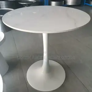 Marble Top Round Tulip Dinning /Cocktail Table